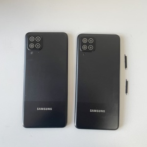 Cubierta Trasera para Galaxy A12 con Lente SM-A125F SM-A127F A12 Nacho, Panel de Batería, Marco de Cámara Cuádruple, Botones de Repuesto OEM - Product Image 3