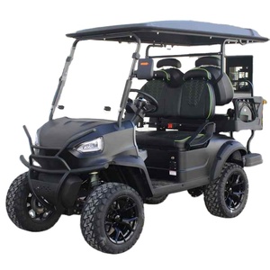 Carrito de Golf Personalizado HKBG de 4 Plazas, Modelo 2025, con Motor de 3500W-7500W y Batería de Litio, para Recorridos en Clubes, 4 Personas, 72V, Elevado - Product Image 1