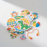 Feuille de coupe de graffiti en vinyle avec impression personnalisée Autocollants auto-adhésifs personnalisés pour enfants avec dessin animé mignon