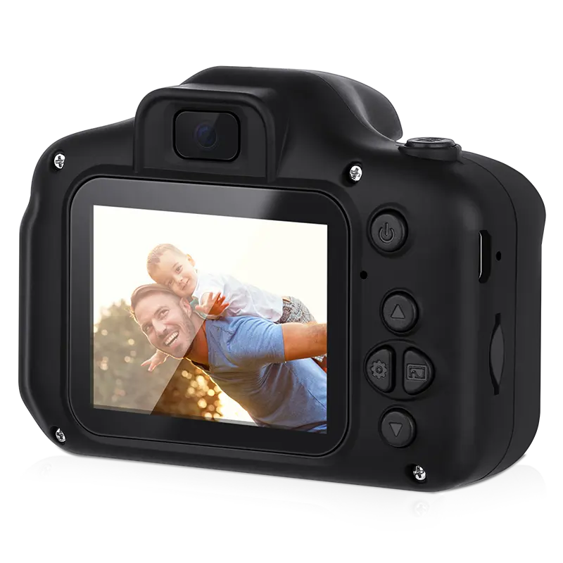 डुअल-कैमरा एचडी स्क्रीन बच्चों का कैमरा क्रिसमस नया साल जन्मदिन महोत्सव खिलौना उपहार बच्चों का डिजिटल कैमरा लड़कियों लड़कों के लिए