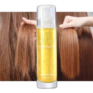 Huile éclaircissante pour cheveux chinois, huile marocaine, silicone, huile d'<span class=keywords><strong>olive</strong></span> extra vierge, <span class=keywords><strong>spray</strong></span> brillant pour cheveux, marque privée - Product Image 1