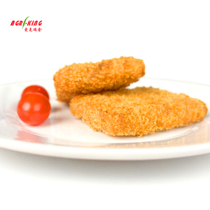 Filé de Pollock do Alasca Congelado Sem Espinha Empanado com Cobertura Crocante Fornecimento em Grande Escala Filé de Peixe em Forma Quadrada - Product Image 5