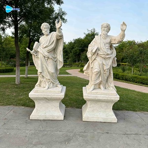 Estatuas Religiosas Famosas Talladas a Mano en Mármol, Estatua de <span class=keywords><strong>San</strong></span> <span class=keywords><strong>Pedro</strong></span> y <span class=keywords><strong>San</strong></span> Pablo, Escultura de <span class=keywords><strong>San</strong></span> <span class=keywords><strong>Pedro</strong></span> y <span class=keywords><strong>San</strong></span> Pablo - Product Image 5