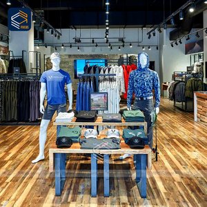 ชั้นวางโชว์เสื้อผ้าตามสั่ง<span class=keywords><strong>เสื้อ</strong></span>ยืดและ<span class=keywords><strong>แจ็</strong></span>กเก็<span class=keywords><strong>ต</strong></span>ร้านอินเทรนด์เฟอร์นิเจอร์<span class=keywords><strong>ร้าน</strong></span><span class=keywords><strong>เสื้อ</strong></span>ผ้าสมัยใหม่ - Product Image 6