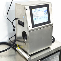 Impresora de codificación automática de uso en fábrica de alimentos WAISU, impresora de inyección de tinta continua en línea Industrial CIJ para bolsa de embalaje, caja, fecha, serie