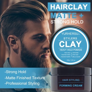 YURHERSU <strong>Hair</strong> Wax Styling Product Matte Pomade Wax Matte Clay <strong>Hair</strong> Mud Wax Strong Hold <strong>Hair</strong> Products - Product Image 2
