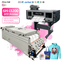 Imprimante DTF 9 couleurs 6 têtes I3200 pour EPSON Imprimante numérique professionnelle 24 POUCES pour transfert sur t-shirt 6 têtes DTF