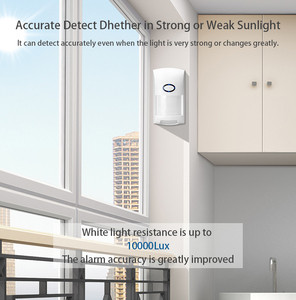 Alarma infrarroja con Sensor Wifi Tuya de alta calidad con ángulo de detección de 110 grados, mejor <span class=keywords><strong>precio</strong></span>, sonda ABS, Detector de movimiento PIR antimascotas - Product Image 4