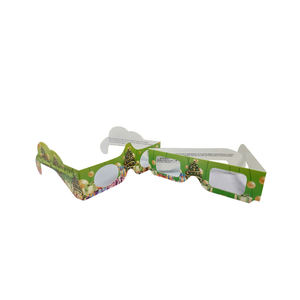 Lunettes de diffraction 3D personnalisées pour fête Spectacle de lumière Usine Feux d'artifice <span class=keywords><strong>en</strong></span> papier Coeurs <span class=keywords><strong>Arc</strong></span>-<span class=keywords><strong>en</strong></span>-<span class=keywords><strong>ciel</strong></span> Carton VR Matériel Lunettes de diffraction - Product Image 4