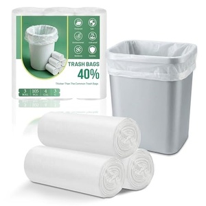 Sacs poubelles industriels noirs robustes de grande taille (55 gallons) en gros, sacs poubelles en plastique personnalisés - Product Image 1