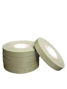 Ruban de chasse vert olive biodégradable en plastique PVC pour marquage des arbres - Product Image 2