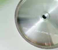 Meule radiale diamantée électroplaquée JR, 6 x 1 pouce, pour débavurage de l'aluminium – Offre Spéciale