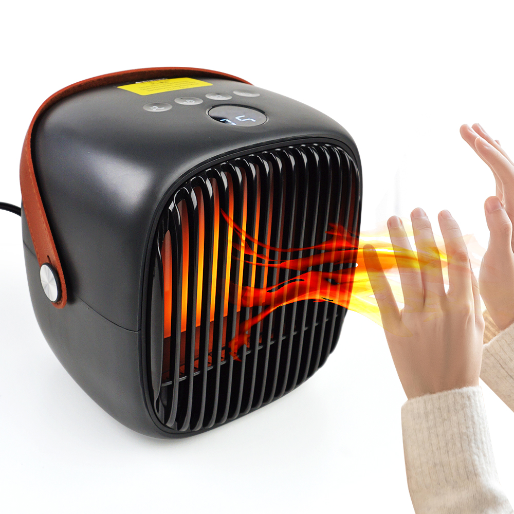 Портативный 800 Вт домашние обогреватели PTC керамический Быстрый нагрев Электрический обогреватель пространства с регулируемым термостатом