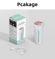 Humidificateur d'air pour la maison lumières magiques purificateur d'air de voiture parfum de voiture atmosphère lampe mini humidificateur d'air diffuseur