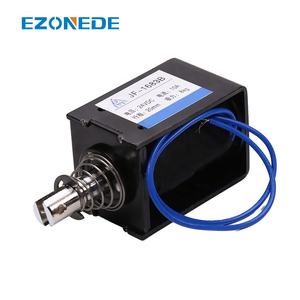 Electroimán Solenoide de Tipo Push-Pull JF-1683B, CC 12V 24V 10A 80N, Carrera de 20 mm, Marco Abierto, Movimiento Lineal - Product Image 2