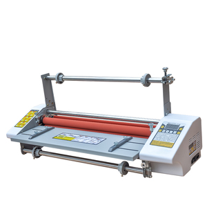 Máquina Laminadora Industrial de Formato Ancho con Calentamiento por Rodillos, Laminadora de Película en Rollo para Cartelera Publicitaria, Modelo YH-A2, Tamaño de Papel - Product Image 3