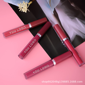 Long Lasting Matte Liquid Lip Glaze | Waterproof Non-Stick Cup High Pigment Velvet Lip Color - Product Image 2