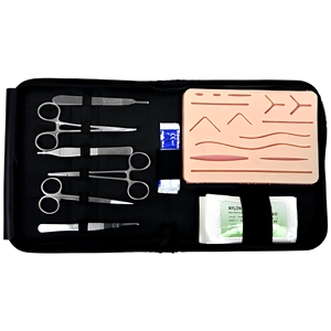 Kit de Práctica de Sutura con Almohadilla de Silicona, Instrumentos de Sutura con Hilos, Herramientas Personalizadas, Fabricante Mayorista - Product Image 1