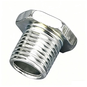Fixations JINGUTE – Vis mâle hexagonale creuse de type T, filetage fin M6 M8 M10 M12, zinguée, pour luminaires - Product Image 1