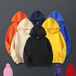 Sweat-shirts à capuche en polaire polyester pour hommes, de haute qualité, personnalisables par impression DIY, unis, écologiques, style pull-over - Product Image 5