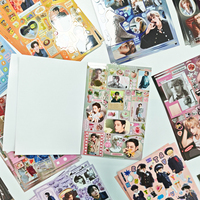 Album Foto Custom Star Idols FESTA Photobook Cetak Digital Stamping Emas Koleksi Foto Produser Idol Kerajinan Kertas untuk Penggemar