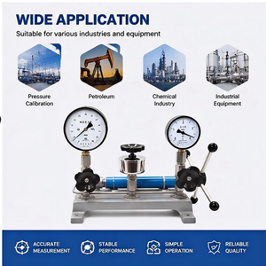 Pompe d'étalonnage portable 0-60 MPa, testeur hydraulique, calibrateur de manomètre avec source stable - Product Image 4