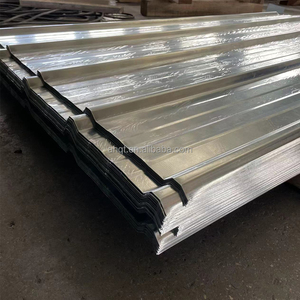 아연 도금 4 피트 X 16ft 35 시트 철 강철 루핑 패널 0.3mm 24 게이지 골판지 절단 시트 ASTM/AiSi 표준 ISO 9001 CE - Product Image 5