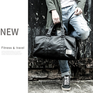 Grande bagaglio leggero palestra stoccaggio sportivo resistente all'acqua <span class=keywords><strong>borsa</strong></span> da <span class=keywords><strong>viaggio</strong></span> in pelle PU Tote borse a <span class=keywords><strong>tracolla</strong></span> Casual <span class=keywords><strong>borsa</strong></span> da <span class=keywords><strong>viaggio</strong></span> - Product Image 5