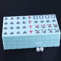 Jeu de Mahjong Chinois Personnalisé Vert 29mm 144 Tuiles Jeu de Mahjong Automatique Tuiles de Mahjong Magnétiques pour Table de Mahjong Automatique