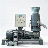 Machine à granulés de bois à matrice plate pour le recyclage du bois usagé, granulateur de sciure de bois durable pour la production de granulés de biomasse de 6 mm