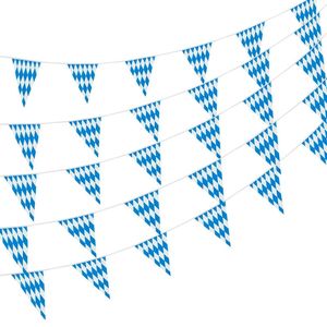 Vendita calda su misura modello di lunghezza ritratto altamente durevole Multi-colore stampato bandiera nazionale bandiera di stringa bandiera per eventi promozionali - Product Image 4