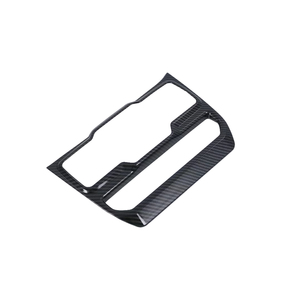 <span class=keywords><strong>Kit</strong></span> de boîtier en Fiber de carbone pour Jeep Wrangler 2018, couvercle accoudoir intérieur, panneau de levage central, accessoires de voiture, noir, 1 paire - Product Image 4