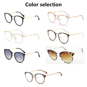 Nouvelles montures rétro transparentes disponibles, lunettes unisexes, monture optique, lunettes <span class=keywords><strong>pour</strong></span> femmes, lunettes <span class=keywords><strong>anti</strong></span>-lumière bleue - Product Image 5