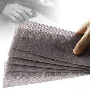 OEM Customizable Ceramic 70x400mm Rectangle Mesh Net Abrasive <b>Disc</b> Dust-Free Anti-Clogging Loop Backing 50pcs/Box Sandpaper - Product Image 3