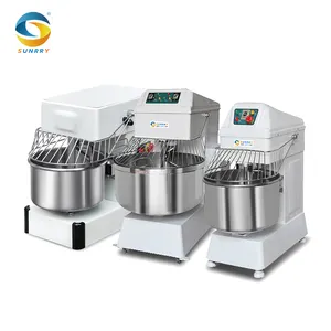 Heavy Duty 25kg Dough Mixer Spiral Dough Mixer 3l Bakery Machinery Mixer Baking 50 kg Dough Kneader Machine for Sale