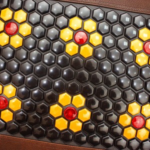 Luxuryade LKP85 Tappetino Bio PEMF in Tormalina con Terapia a Infrarossi, Cuscino Massaggiante in Giada con Luce Rossa e Fotoni - Product Image 3