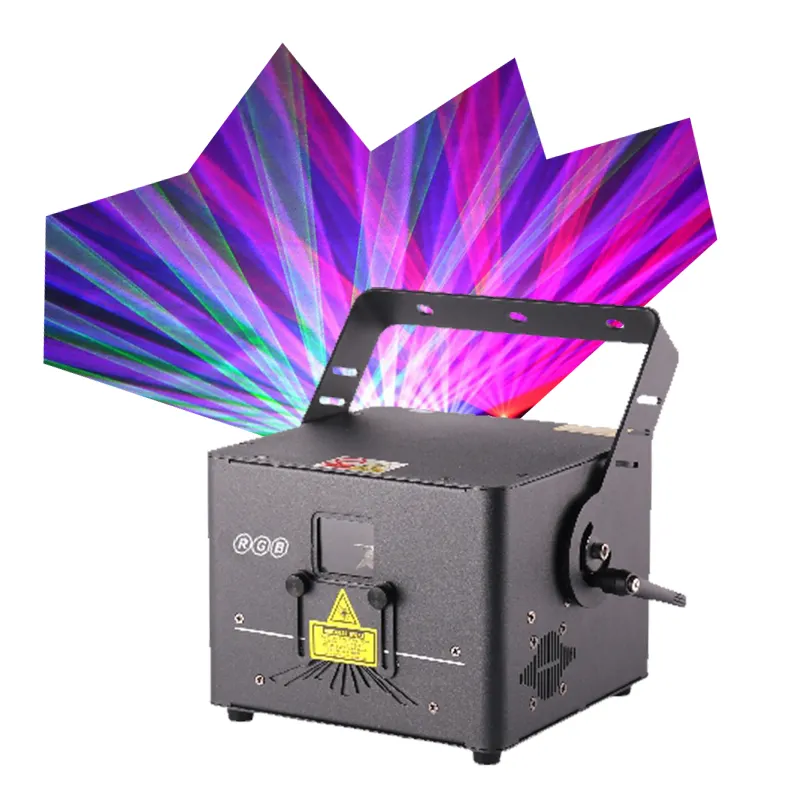 Lampu Laser penuh warna 3W Dj Lazer, lampu Laser Rgb Laser 3W Ilda, lampu Laser animasi untuk klub malam