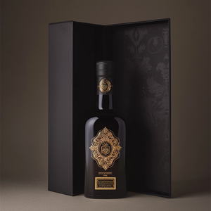 Boîte <span class=keywords><strong>cadeau</strong></span> en carton noir <span class=keywords><strong>de</strong></span> luxe pour vin rouge, avec impression personnalisée du logo, aimantée, haut <span class=keywords><strong>de</strong></span> gamme, pliable, pour <span class=keywords><strong>bouteille</strong></span> <span class=keywords><strong>de</strong></span> whisky ou <span class=keywords><strong>de</strong></span> vin - Product Image 4