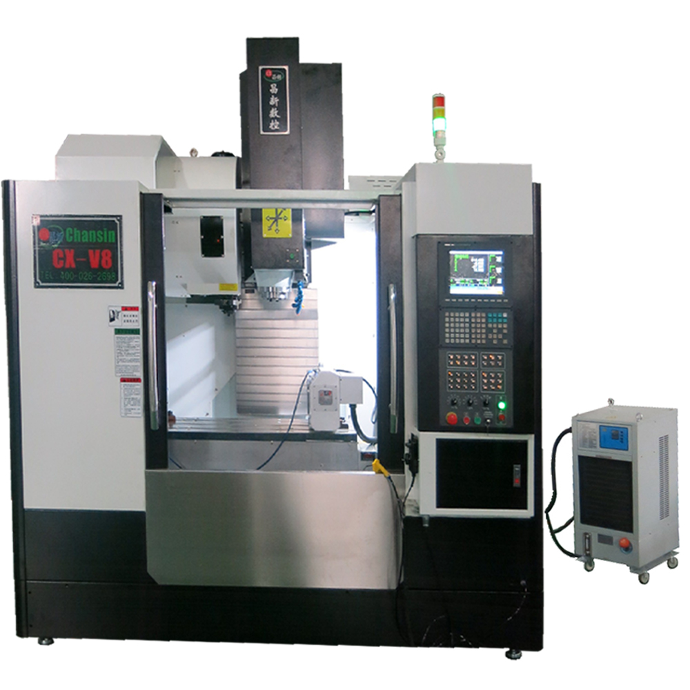 4-осевая CNC обрабатывающий центр с ЧПУ TC- V8 ЧПУ для лазерной резки металла с ЧПУ машина Вертикальный центр машины