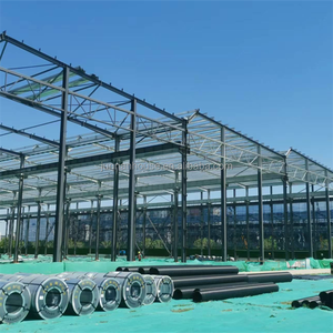 Le plus populaire Structure en acier préfabriqué <span class=keywords><strong>Garage</strong></span> de voitures/entrepôt préfabriqué Hangar Vente d'atelier - Product Image 2