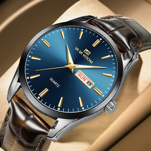<span class=keywords><strong>Montre</strong></span> couple homme et <span class=keywords><strong>femme</strong></span>, <span class=keywords><strong>montre</strong></span> à quartz, boîtier en alliage, <span class=keywords><strong>bracelet</strong></span> en <span class=keywords><strong>cuir</strong></span>, cadran rond avec date, nouveau style tendance - Product Image 6