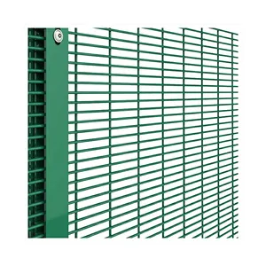 Clear View Airport Fence High Security 358 Anti Climb Fence