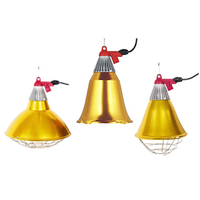 Lampe chauffante infrarouge électrique d'usine OEM pour l'élevage de volailles et de poussins – Kit complet