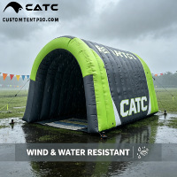 Arche publicitaire gonflable CATC personnalisée, étanche et durable, pour événements sportifs, en tissu Oxford 350D, gonflage continu