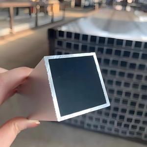 <span class=keywords><strong>Tube</strong></span> en <span class=keywords><strong>aluminium</strong></span> 10mm 20mm 25mm carré creux en alliage 5052 6061 T6 anodisé or argent, résistant à la corrosion, pour éclairage LED - Product Image 3