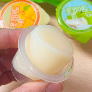 Snacks en gros 450g Gelée de mangue et de noix de <span class=keywords><strong>coco</strong></span> Halal Gelée de fruits Boisson Mini-gobelet de gelée - Product Image 3