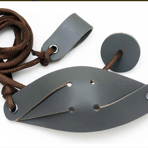 En stock : Nouvelle fronde vintage de poche, faite à la main en cuir PU, fronde de berger vintage, catapulte. - Product Image 3