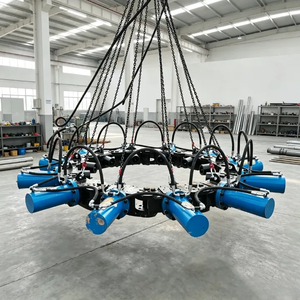 Coupe-pieux et brise-pieux 9 pièces <span class=keywords><strong>de</strong></span> 180 modules pour travaux <span class=keywords><strong>de</strong></span> <span class=keywords><strong>barrages</strong></span> et <span class=keywords><strong>de</strong></span> réservoirs - Product Image 1