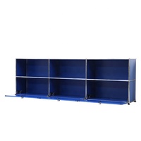 Gabinete de almacenamiento de sala de estar de combinación de estilo libre de varios colores modulares modernos minimalistas para hotel en casa