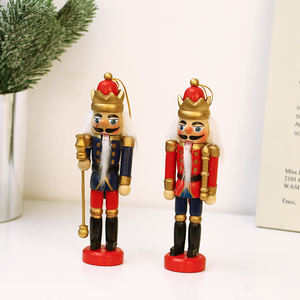 크리스마스 넛크래커 장식 세트 나무 넛크래커 크리스마스 트리 장식 인형 선물 - Product Image 5